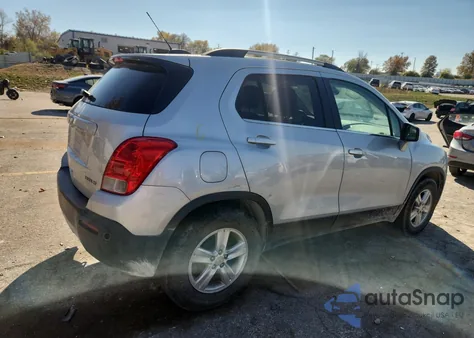2015 Chevrolet Trax 1Lt из США, поврежденный, VIN 3GNCJLSB7FL242782